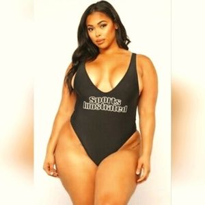 NWT Women's Sports Illustrated One Piece Swimsuit